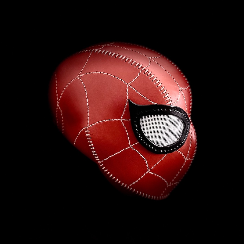 Spiderman Mask Pattern Template - Etsy