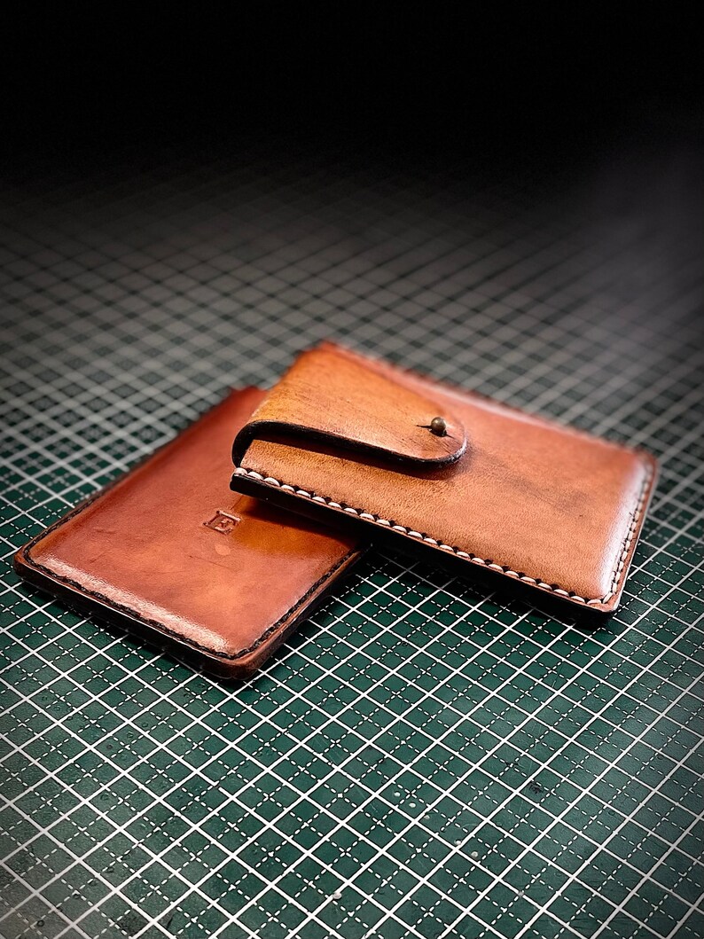 LEATHER CARD HOLDER Pdf Pattern Easy Diy Pdf File A4 Etsy