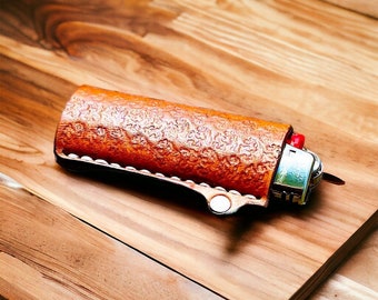Leather Lighter Holder Pattern – BIC Size – PDF Digital Download