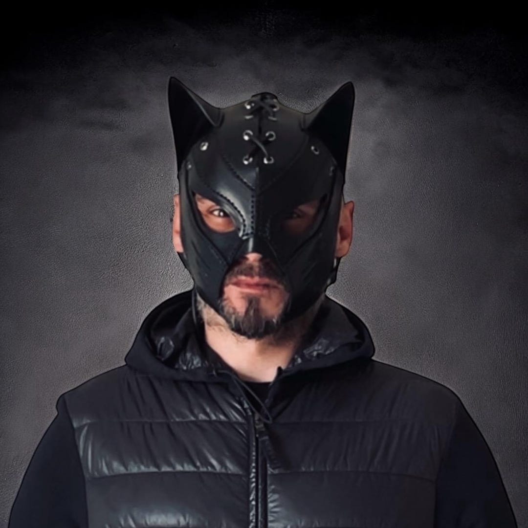 Dusk Hunter Leather Mask Pattern: Cosplay DIY Template (PDF Download A4 ...