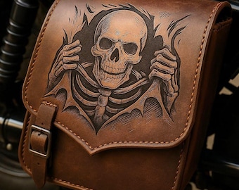 18 Skull and Spartan Vector Designs Bundle – Laser Engraving and Leather Tooling (SVG, PDF)