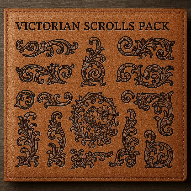 Scroll Engraving Patterns - Etsy
