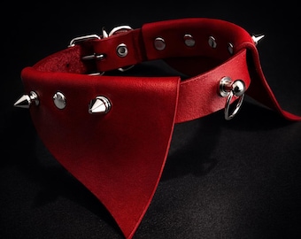 Leather Choker Pattern: No Sew Rivet Collar Template (Digital Download)