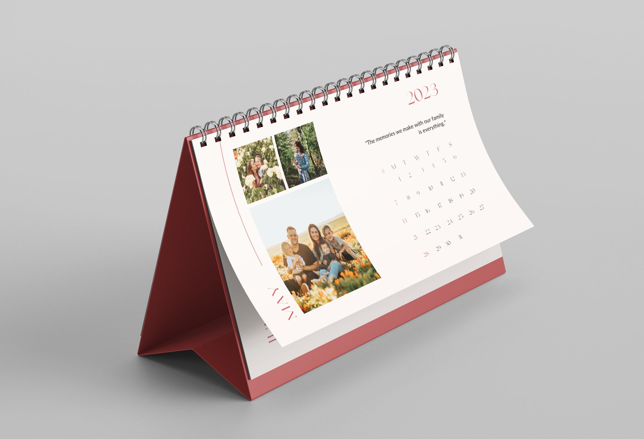 Editable Canva 2023 Family Calendar Template Printable 2023 Etsy UK