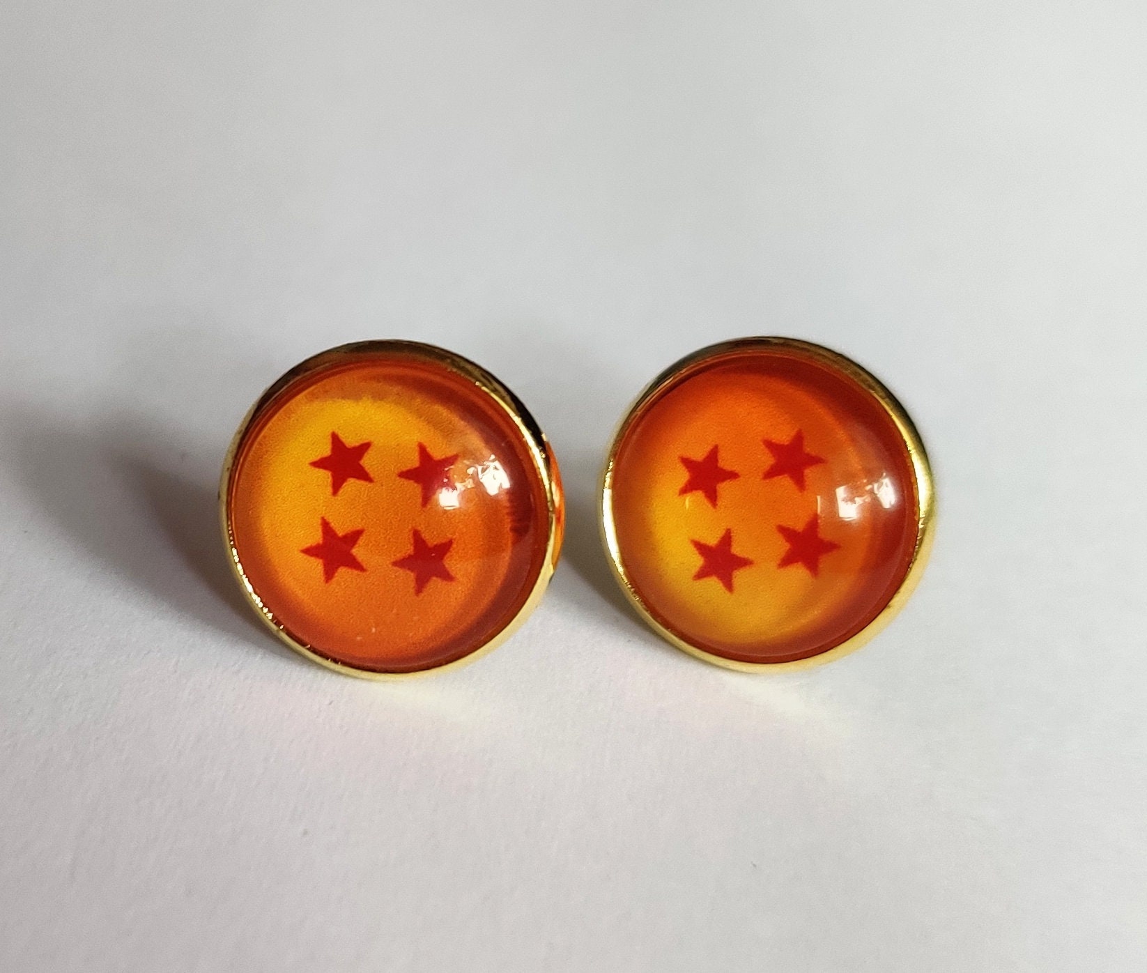 Dragonball inspired potara earring Tiger's eye/Malaysian -  Portugal