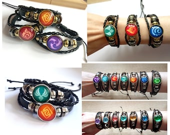 Genshin Impact Vision bracelets 14 different designs