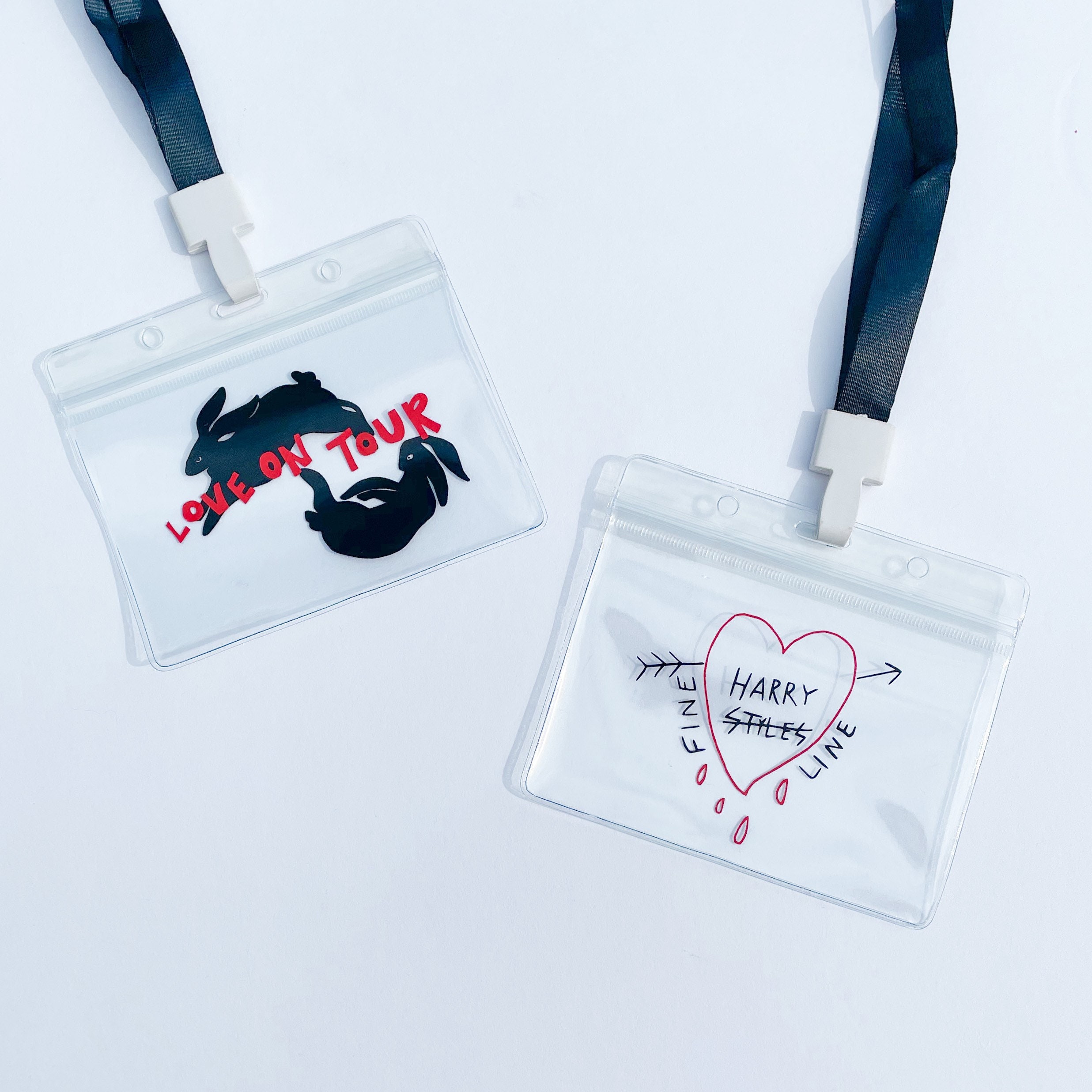 Love On Tour Vaccine Cardholder | HSLOT 2021 Vaccination Card Holder | Lanyard for Harry Styles Love On Tour | Vaccine Card Protector