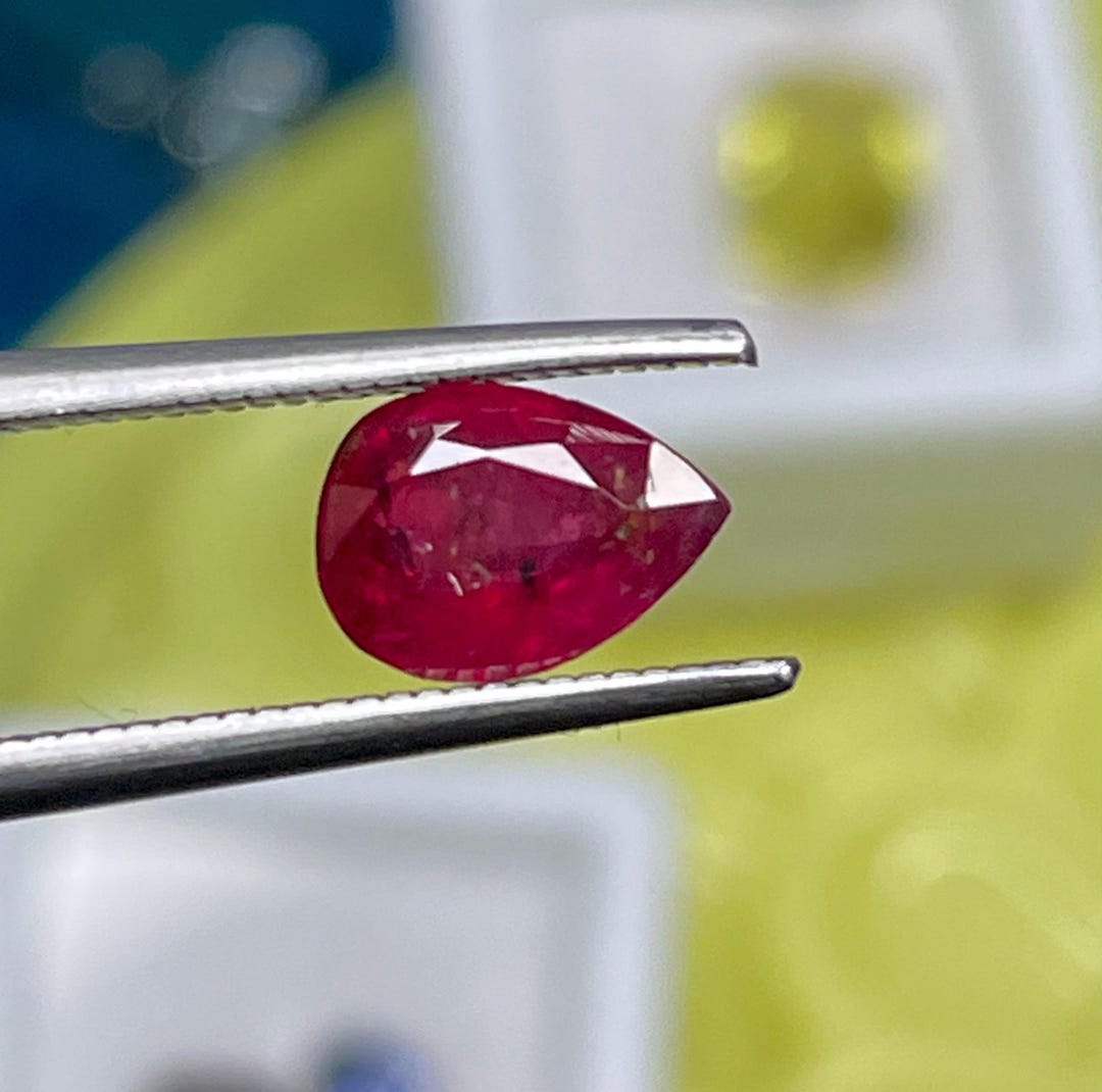 Famous Blood Red Ruby Natural Ruby Unheated Pigeon Blood Red RARE Quality With Certificate. 1 ...