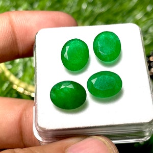 Emerald Faceted oval. Emerald Oval Faceted. Loose Emerald. Making For Jewellery 8x10mm price per piece,