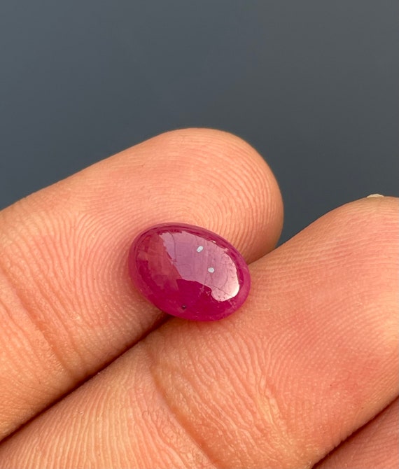 Ruby Cabochon. Unheated.untreated. Ruby,3 Carats Ruby Cabochon