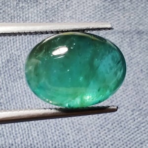 emerald cabochon oval shape Gemstone 100% Genuine stone Natural Zambian Emerald cabochon Loose emerald cabochon,Size 8.50×11.50mm 4.70cts,