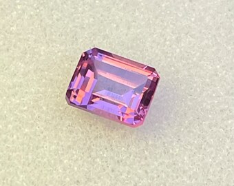 Alexandrite Octagon 10x14mm Color Changing Alexandrite Loose Alexandrite Stone Ring Size Alexandrite 8 carats