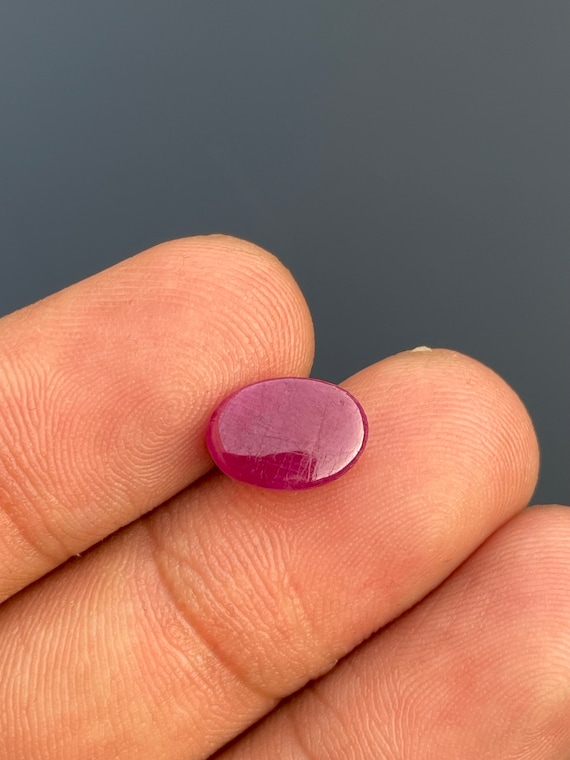 Ruby Cabochon. Unheated.untreated. Ruby,3 Carats Ruby Cabochon