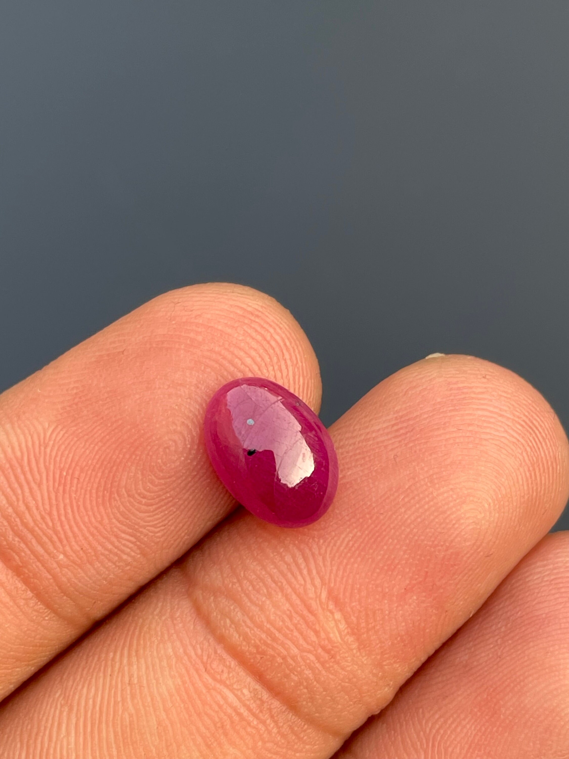 Ruby Cabochon. Unheated.untreated. Ruby,3 Carats Ruby Cabochon