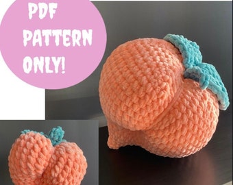 Giant + Small Peach Pillow Pattern!
