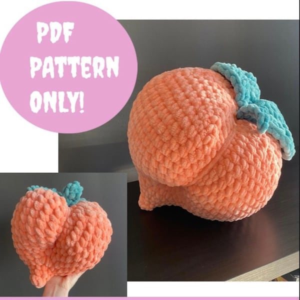 Giant + Small Peach Pillow Pattern!