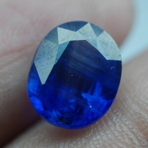 Certified Blue Sapphire 4.90 Carats Natural Genuine Real September Loose Birthstone Untreated Earth Mined Gemstone Ceylon Sapphire Gemstone