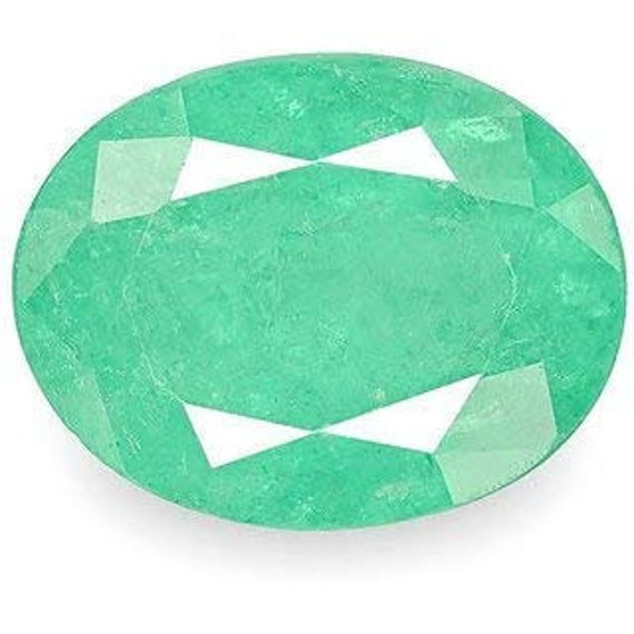 Certified Panna Stone (Emerald) Oval Shape & Abhimantrit – 7.25 Carat –  Shivaago