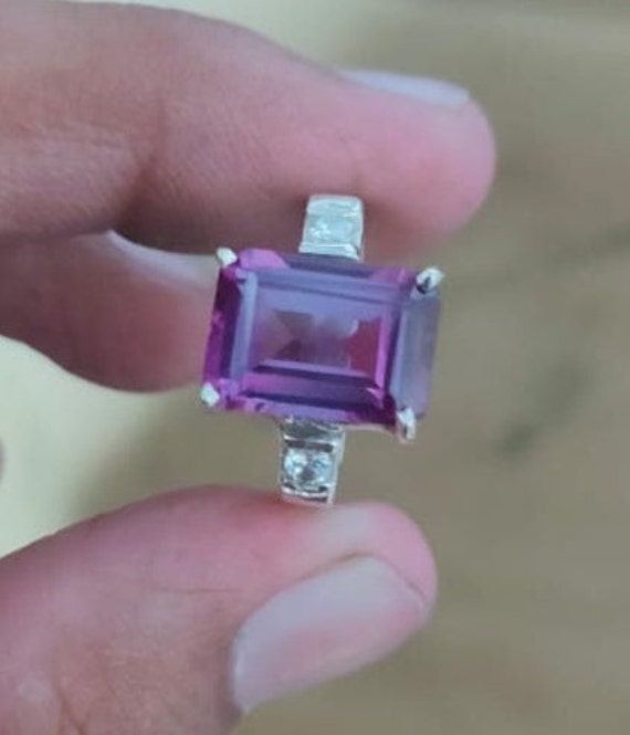 Certified alexandrite best sale rings