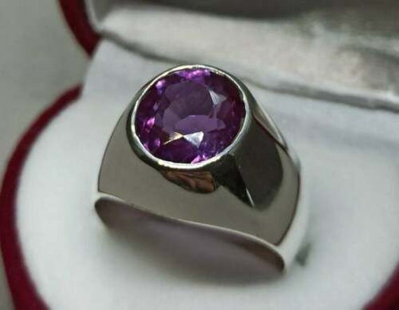 Men's february birthstone rings shop