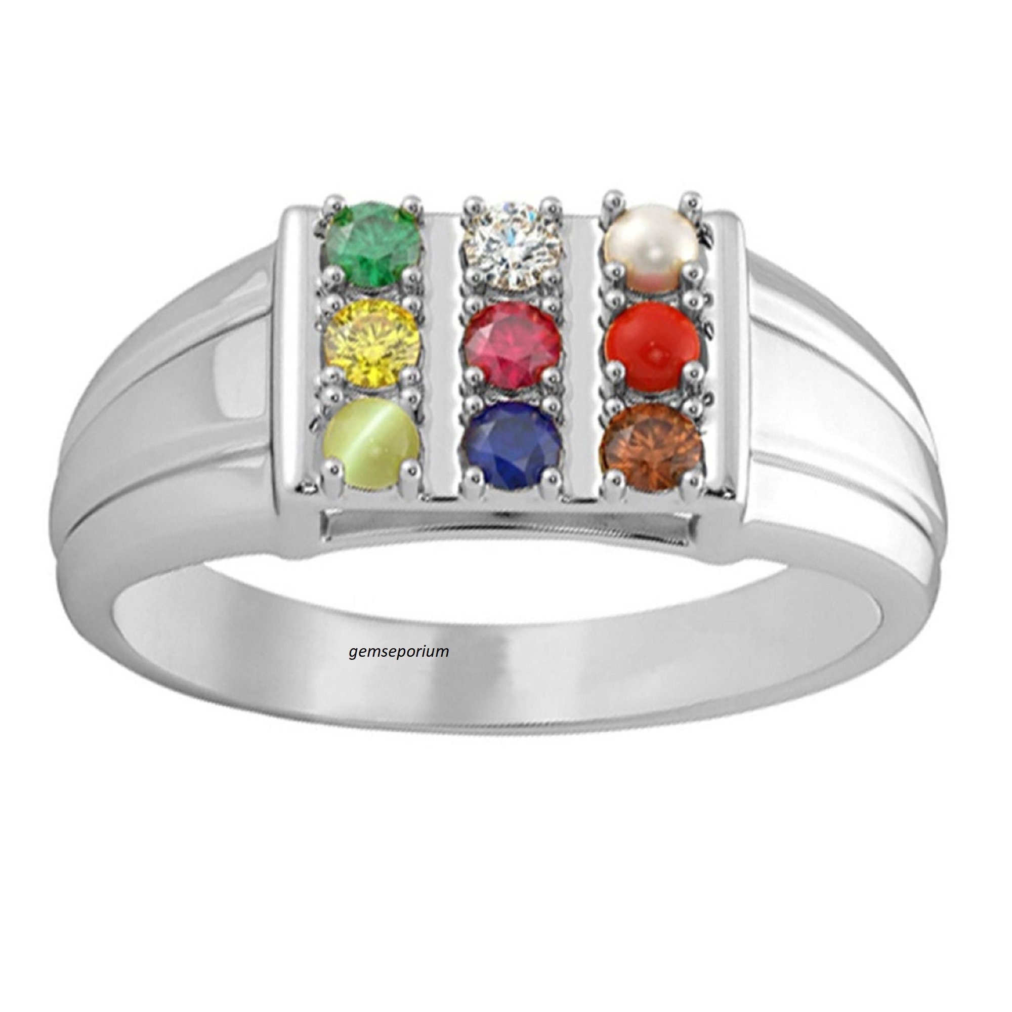 Bluenoemi SER009 Spinner Ring for Woman- Silver & Gold Jewel - New –  Bluenoemi Jewelry