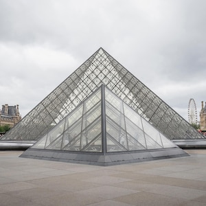 Louvre Paris - Canvas Wall Art
