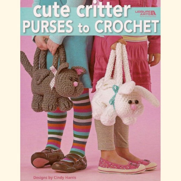 CROCHET PATTERNS Vintage Pattern | Cute Critter Purses to Crochet [E-PDF]