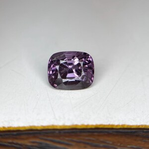 Natural Light Purple Spinel – 1.35 CT Cushion Cut, 5.6 x 6.8 MM, SI Clarity – Perfect for Stunning Jewelry Creations
