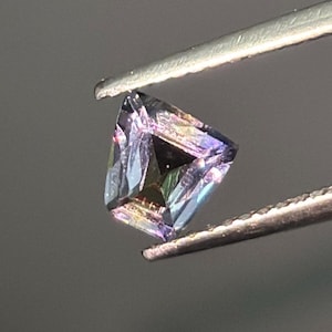 Magical Tanzanite Stone, Varied Colors, 5.55 x 5.50 MM, Extremely Rare Find!&quot;