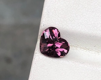2,12 CT hartgeslepen roze spinel: loepzuiver Mogok Birma Gem