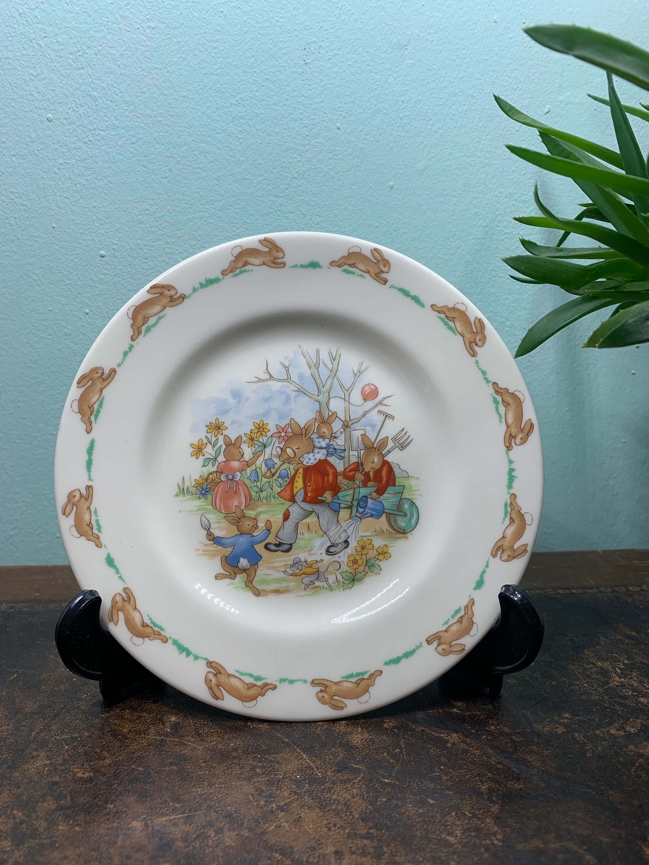 Royal Doulton 1980 From My Mother's Garden Signed Hahn