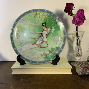 Vintage Chinese Decorative Plates Imperial Jingdezhen Porcelain | Hand Painted 2k-3