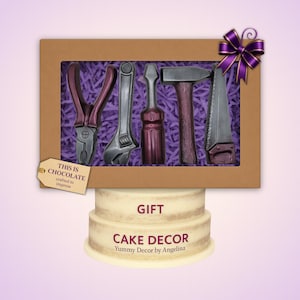 Chocolate Tool Set – Handmade, Cake Decoration and Gift