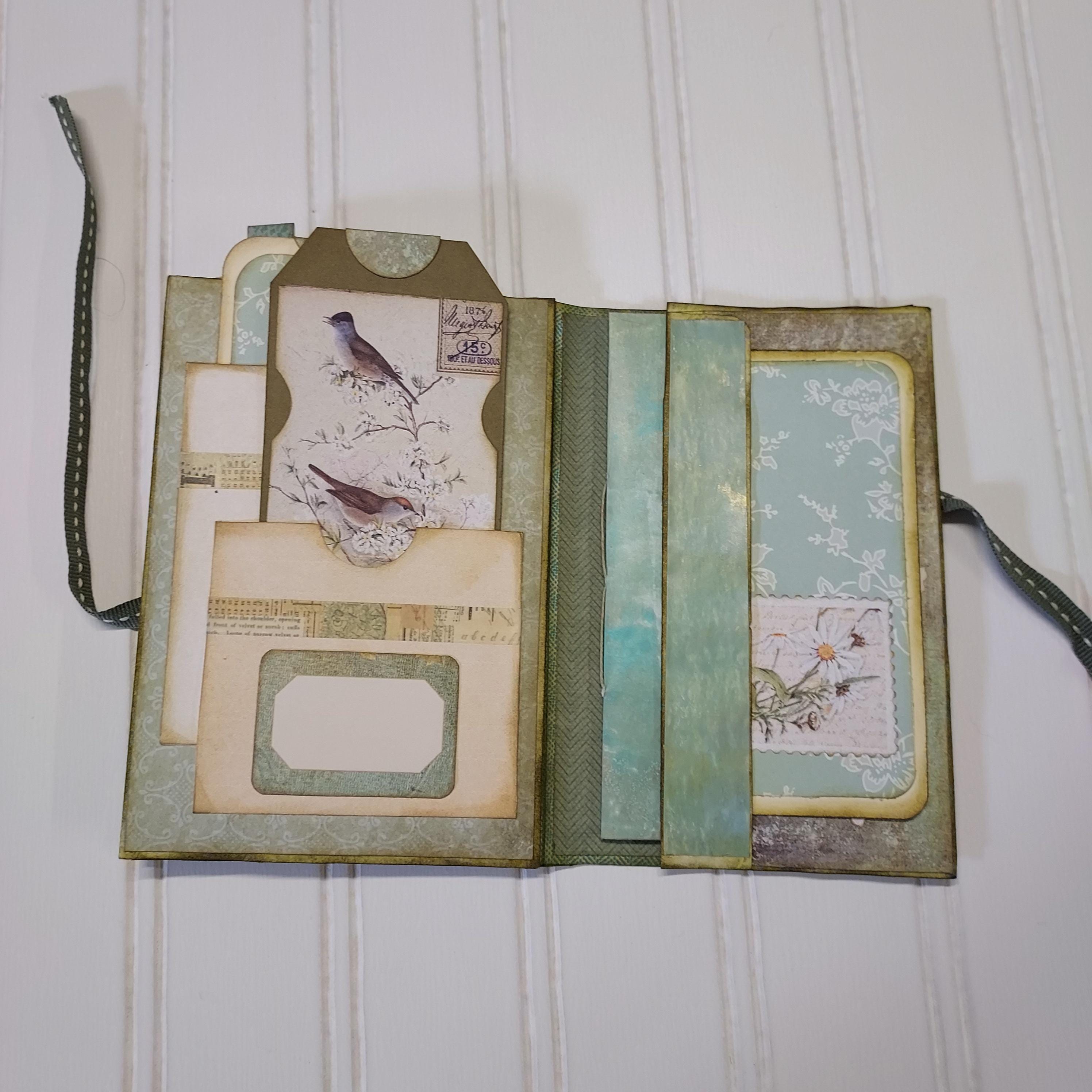Handcrafted Mini Junk Journal - Etsy