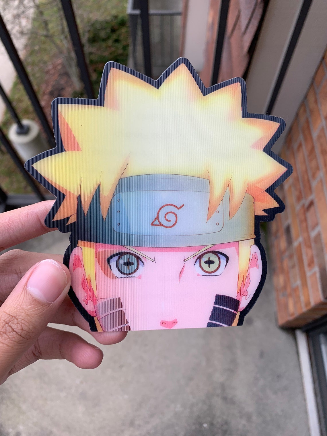 Naruto Motion Sticker Etsy