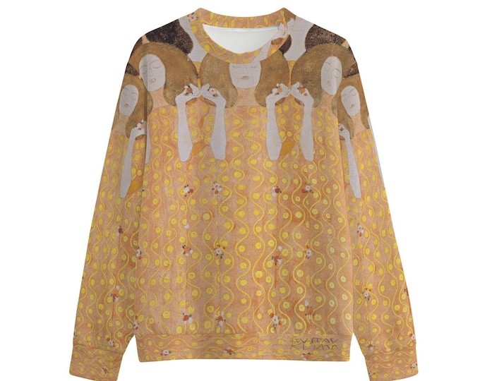 Klimt The Virgins Unisex Cotton Sweatshirt up to 6XL