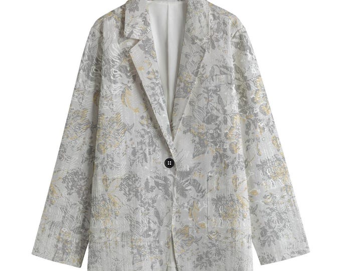 Summer Women's Leisure Blazer  100% Cotton