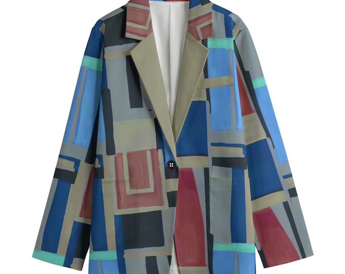Galleria Artistic Vibrant Women's Blazer