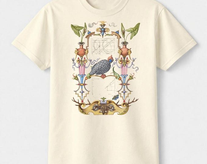 Medieval Script/Calligraphy Cotton T-Shirt