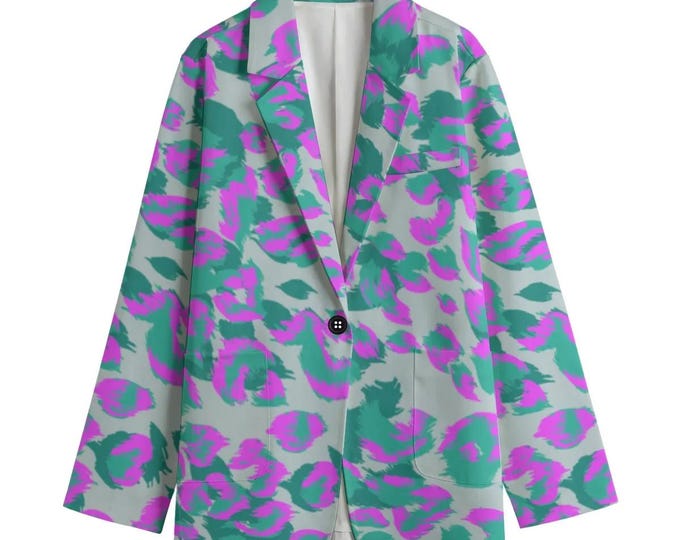 Mint Mirage Women's  Spring Blazer