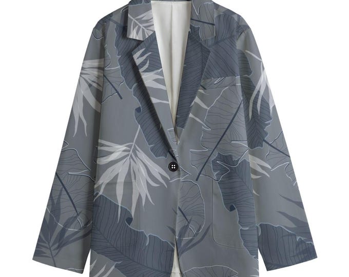 Floral Women's Leisure Blazer Two Styles
