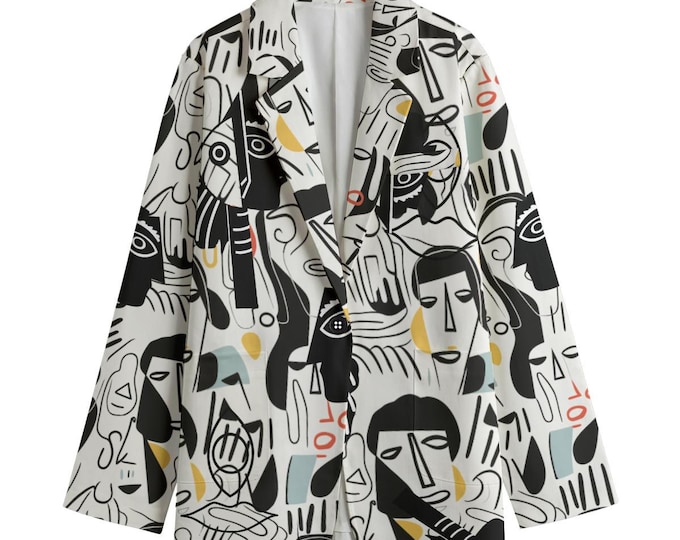 Picasso Artistic Women's Cotton Blazer