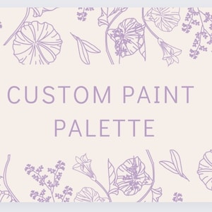 Custom Paint Palette | Resin Paint Gift | Unique Handmade Gift | Gift for Artist | Resin Palette |  Pallete