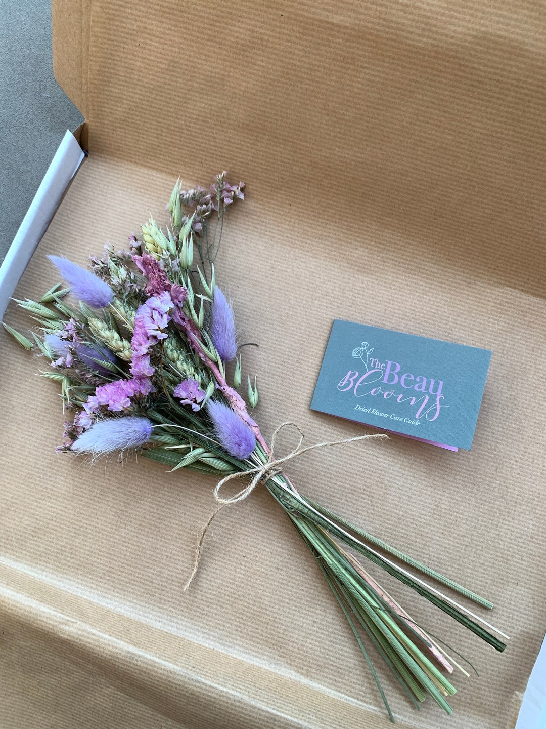 Letterbox Dried Flowers. Gift Hamper Mothers Day Gift Etsy UK