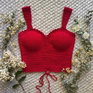 Crochet Pattern - Juliette Top (sport weight)