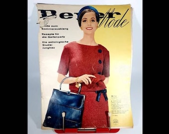 Modeheft Nähheft Magazin Beyer Mode August 1961