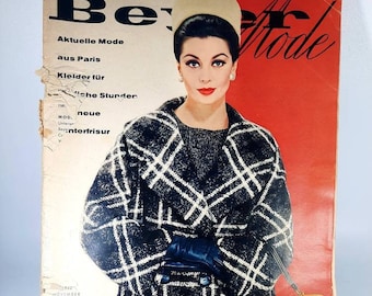 Modeheft Magazin Nähheft Beyer November 1960