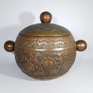 copper ice cube container ice bucket