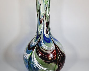 Bunte Glasvase Vase