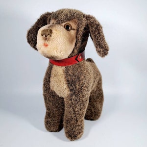 Perro de peluche Steiff años 70